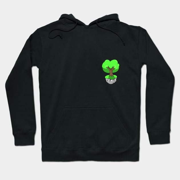 Minimalistic Tree #teamtrees design Hoodie by Kidrock96